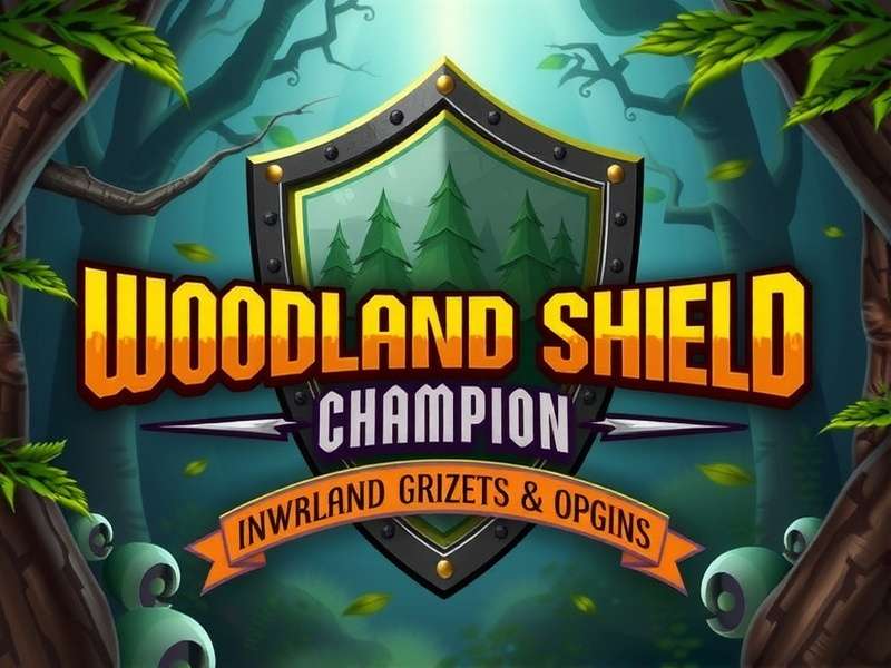 Woodland Shield Champion - Defend Your Realm Woodland Shield Champion Game Banner
